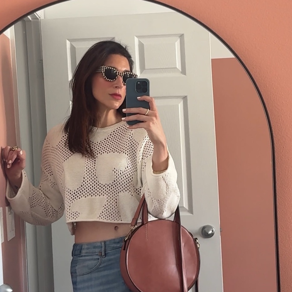 White Knit Sweater